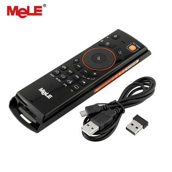 

Mele F10 Deluxe Fly Air Mouse 2.4GHz Wireless Keyboard Remote Control with IR Learning Function For Smart Android Tv Box Mini Pc