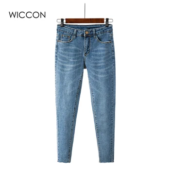 New Fashion Jeans Women Pencil Pants High Waist Jeans Sexy Slim Elastic Skinny Pants Trousers Fit Lady Jeans Streetwear
New Fashion Jeans Women Pencil Pants High Waist Jeans Sexy Slim Elastic Skinny Pants Trousers Fit Lady Jeans Streetwear