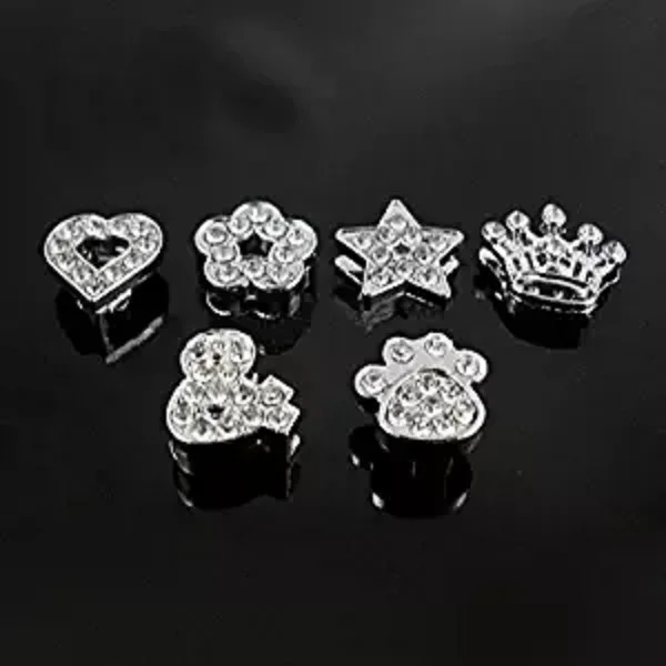 30pcs DIY accessory, Rhinestone Mix Styles Slide Charm Bead DIY 8MM Dog Cat Collar Wristband
30pcs DIY accessory, Rhinestone Mix Styles Slide Charm Bead DIY 8MM Dog Cat Collar Wristband