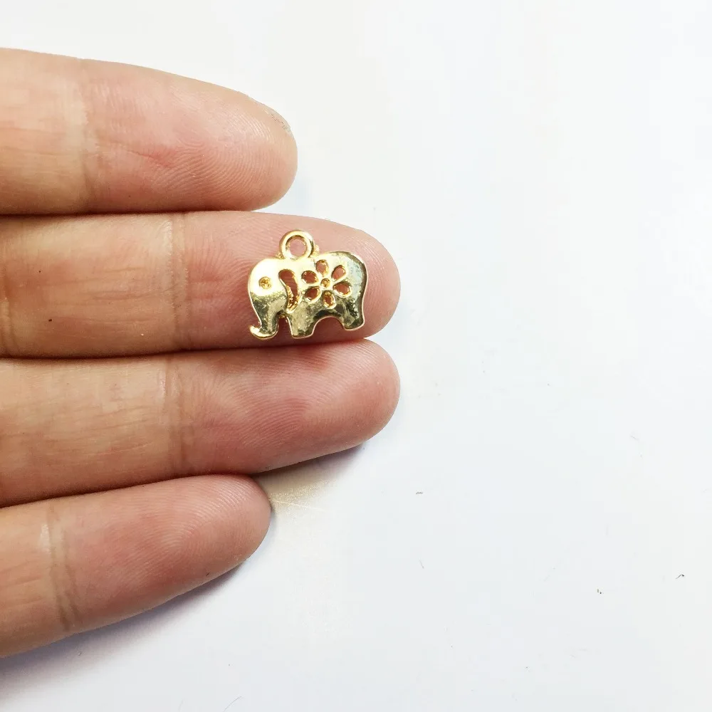 Eruifa 20pcs 12*8mm Nice Elephent Zinc alloy Beads Charms Pendant Jewelry DIY Handmade Necklace,Earrings 
Eruifa 20pcs 12*8mm Nice Elephent Zinc alloy Beads Charms Pendant Jewelry DIY Handmade Necklace,Earrings