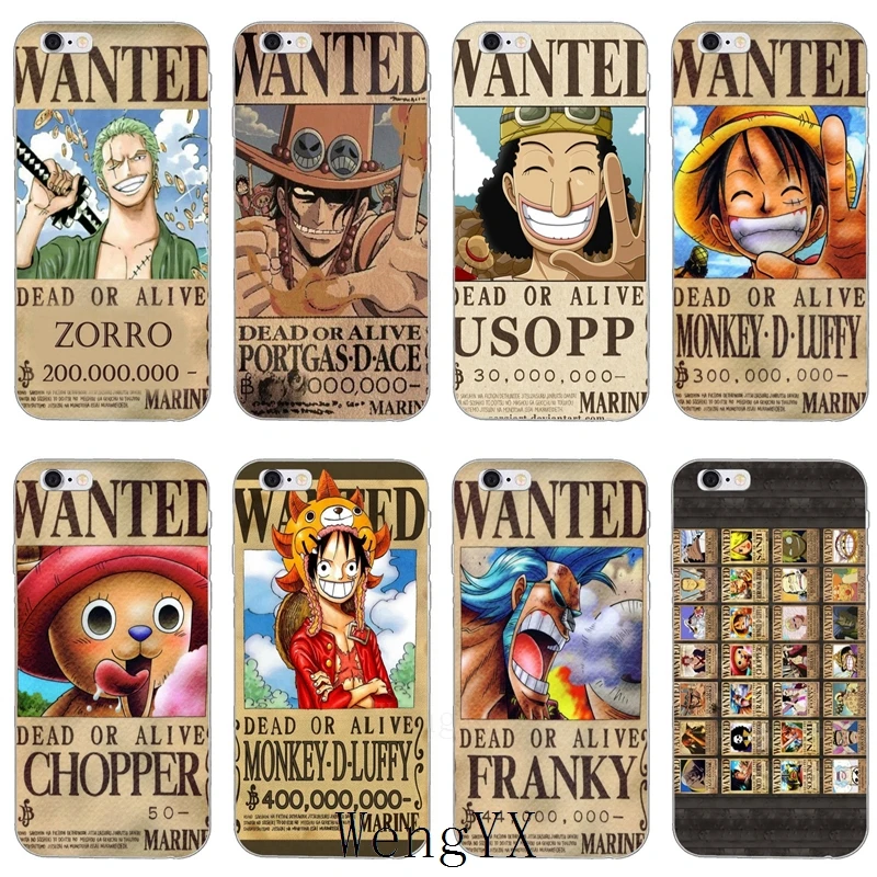 One Piece Wanted Poster Reward Ultra Thin TPU Soft phone cover case For Huawei P7 P8 P9 P10 P20 pro Lite plus P Smart Mini 2017
One Piece Wanted Poster Reward Ultra Thin TPU Soft phone cover case For Huawei P7 P8 P9 P10 P20 pro Lite plus P Smart Mini 2017