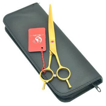 7.0" Meisha Up Curved Pet Cutting Scissors Dogs Grooming Hair Clipper Japan 440c 6.5" Cat Thinning Shears with Two Tailed HB0097
7.0" Meisha Up Curved Pet Cutting Scissors Dogs Grooming Hair Clipper Japan 440c 6.5" Cat Thinning Shears with Two Tailed HB0097