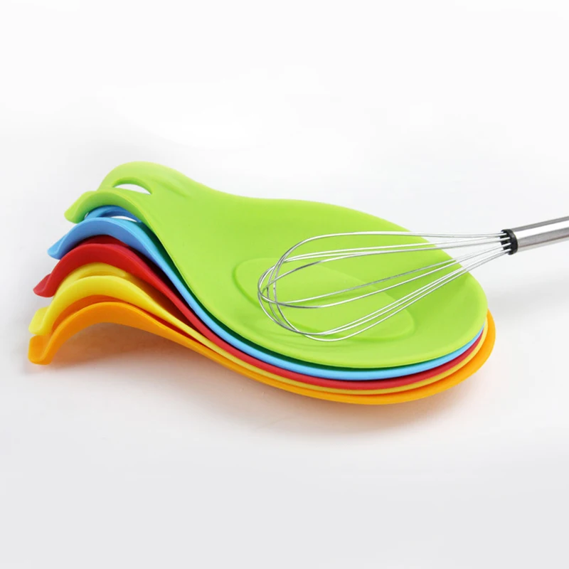 Silicone Spoon Insulation Mat Silicone Heat Resistant Placemat Drink Glass Coaster Tray Spoon Pad Kitchen Accessories PC878260
Silicone Spoon Insulation Mat Silicone Heat Resistant Placemat Drink Glass Coaster Tray Spoon Pad Kitchen Accessories PC878260