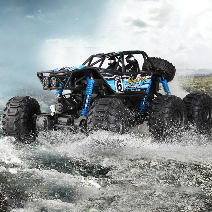 MZ RY012 2.4G 6-Wheels RC Drift Racing Car RTR 10km/H High Speed Off-Road Car With Powerful Motor Waterproof Remote Control Car
MZ RY012 2.4G 6-Wheels RC Drift Racing Car RTR 10km/H High Speed Off-Road Car With Powerful Motor Waterproof Remote Control Car