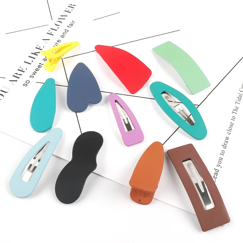 Sale 10pc 7.5cm Candy Color BB Hair Clip 2018 New Unique Small Cute Women Girls Scrub Hair Pins Gifts
Sale 10pc 7.5cm Candy Color BB Hair Clip 2018 New Unique Small Cute Women Girls Scrub Hair Pins Gifts