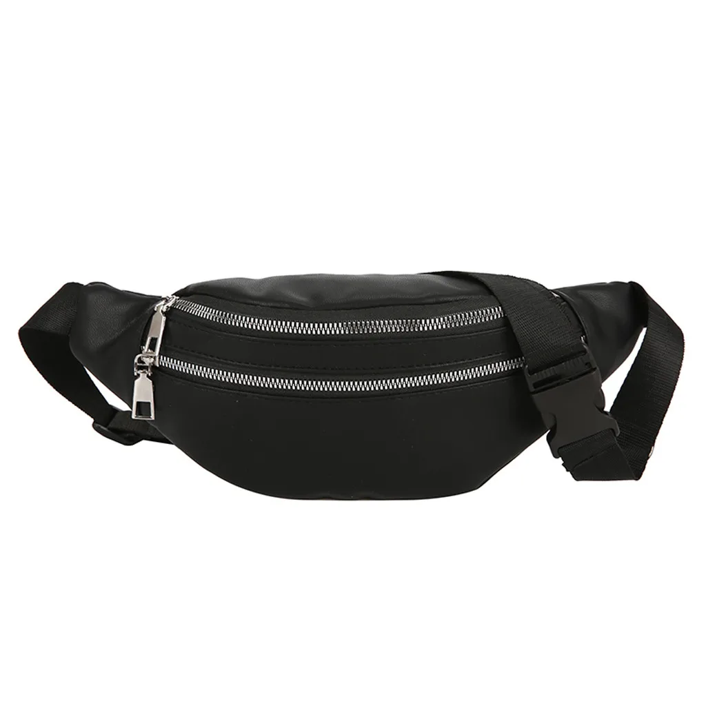 Unisex Fashion Double Zipper Bags Leather Shoulder Bags Crossbody Bag Chest Bags Waist pack Paquete de cintura*
Unisex Fashion Double Zipper Bags Leather Shoulder Bags Crossbody Bag Chest Bags Waist pack Paquete de cintura*