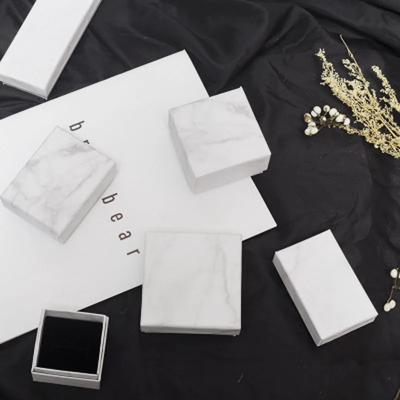 24Pcs Jewelry Packaging Box for Bracelet Necklace Ring Gift Boxes Set Marbling Pattern Display Organizer Paper Wedding Box case
24Pcs Jewelry Packaging Box for Bracelet Necklace Ring Gift Boxes Set Marbling Pattern Display Organizer Paper Wedding Box case