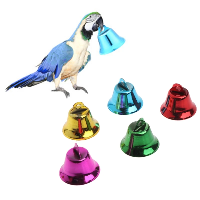 2019 New 10PCS Multi-Color Pet Bird Bells Wind Chimes For Parrot Toy DIY Stainless Steel Pet Supplies
2019 New 10PCS Multi-Color Pet Bird Bells Wind Chimes For Parrot Toy DIY Stainless Steel Pet Supplies