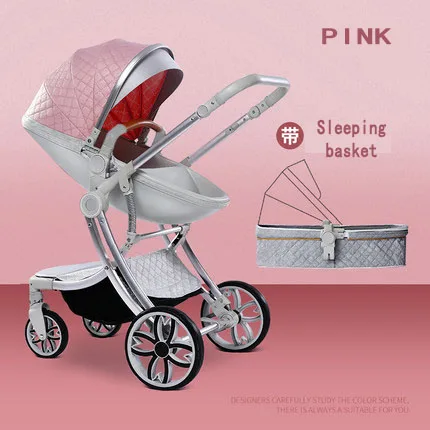 High Quality Stroller Can Sit Reclining Folding Light High Landscape Two-way Newborn Shock Baby Stroller
High Quality Stroller Can Sit Reclining Folding Light High Landscape Two-way Newborn Shock Baby Stroller