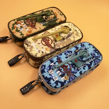 Novelty Tank Camouflage Pencil Bag For Boy School Supplies Stationery Kids Birthday Gifts Pen Bag Pencilcase Estuches Pencilcase 
Novelty Tank Camouflage Pencil Bag For Boy School Supplies Stationery Kids Birthday Gifts Pen Bag Pencilcase Estuches Pencilcase