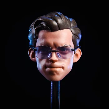 1/6 Iron Head Anime Ver. Carton Style tony head Spiderman head WIth Glasses Cigar Red Collar Model Toy Head Carving Model
1/6 Iron Head Anime Ver. Carton Style tony head Spiderman head WIth Glasses Cigar Red Collar Model Toy Head Carving Model