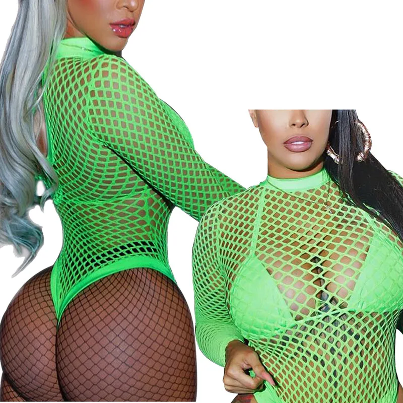 BKLD New 2019 Summer Bodysuit Women Sexy Black Long Sleeve Bodysuit Fishnet Hollow Out Ladies Mesh Transparent Bodysuit Tops
BKLD New 2019 Summer Bodysuit Women Sexy Black Long Sleeve Bodysuit Fishnet Hollow Out Ladies Mesh Transparent Bodysuit Tops