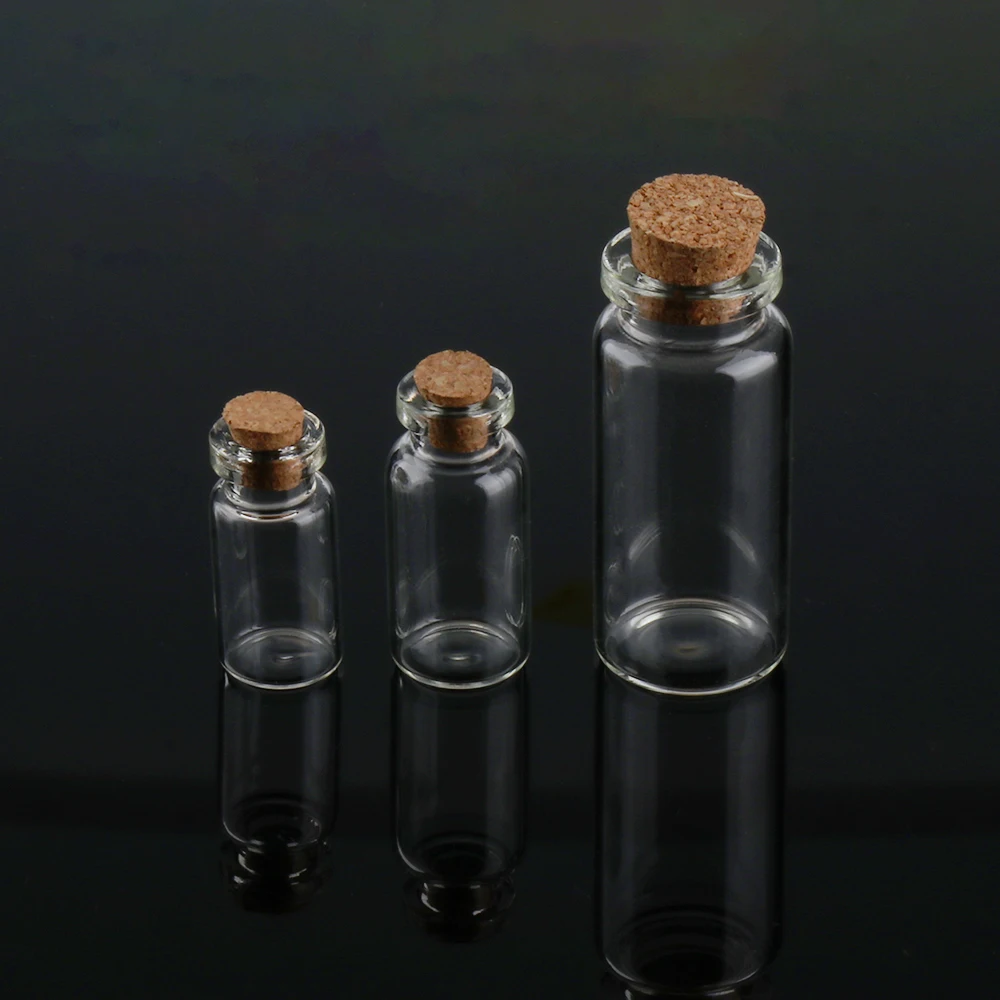 10x 2ml-15ml Clear Vials Glass Bottle Blank Empty Wishing Message Bottles Transparent With Cork Stopper Small decorative craft
10x 2ml-15ml Clear Vials Glass Bottle Blank Empty Wishing Message Bottles Transparent With Cork Stopper Small decorative craft