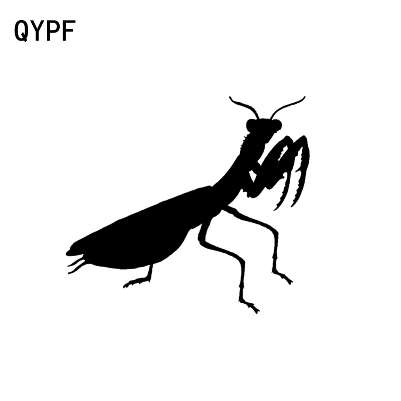 QYPF 13CM*11.6CM Animal Praying Mantis Vinyl Car-styling Car Sticker Decal Black Silver C15-3319
QYPF 13CM*11.6CM Animal Praying Mantis Vinyl Car-styling Car Sticker Decal Black Silver C15-3319