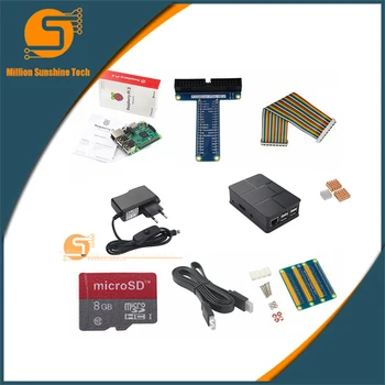 Raspberry pi 3 + Heat sink+ Case Box+ 1.5m HDMI++power charger plug+GOPI Kit+8G SD for Raspberry pi 3 B free shipping 
Raspberry pi 3 + Heat sink+ Case Box+ 1.5m HDMI++power charger plug+GOPI Kit+8G SD for Raspberry pi 3 B free shipping