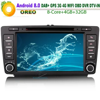 8" Car Stereo Android 8.0 Autoradio DAB+ Sat Navi USB GPS Bluetooth DVR Wifi 4G DTV-IN TPMS CD Car DVD player For SKODA OCTAVIA
8" Car Stereo Android 8.0 Autoradio DAB+ Sat Navi USB GPS Bluetooth DVR Wifi 4G DTV-IN TPMS CD Car DVD player For SKODA OCTAVIA