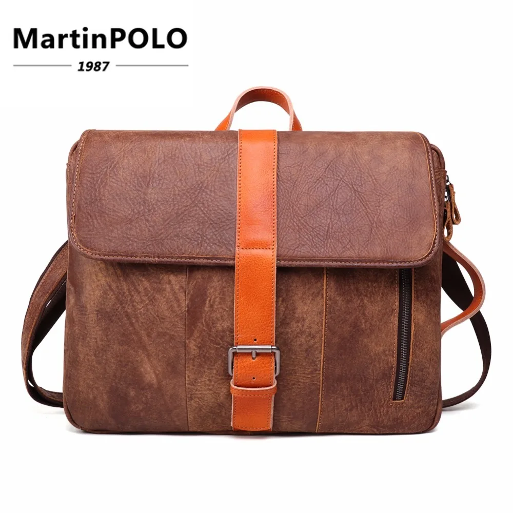 Genuine Leather Shoulder Messenger Bag Men's Handbag Vintage Crossbody Satchel Bag Tote Business Men's 14 Inch Laptop Bag 6428
Genuine Leather Shoulder Messenger Bag Men's Handbag Vintage Crossbody Satchel Bag Tote Business Men's 14 Inch Laptop Bag 6428