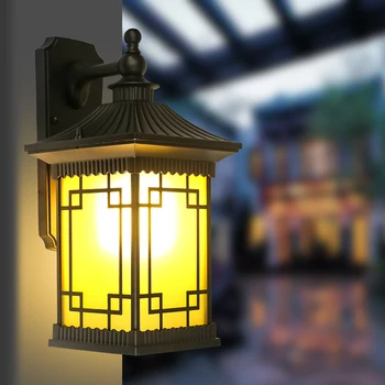 Outdoor wall lamp Chinese garden light garden villa corridor retro waterproof balcony door outdoor light LW527337PY
Outdoor wall lamp Chinese garden light garden villa corridor retro waterproof balcony door outdoor light LW527337PY