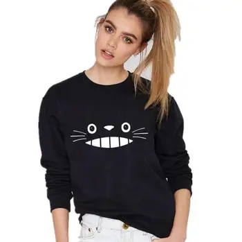 2019 Women New Hoodies Sweatshirt Pullovers Casual Female O-neck Hoodies Cute Cartoon Printed My Neighbor Sweatshirt
2019 Women New Hoodies Sweatshirt Pullovers Casual Female O-neck Hoodies Cute Cartoon Printed My Neighbor Sweatshirt
