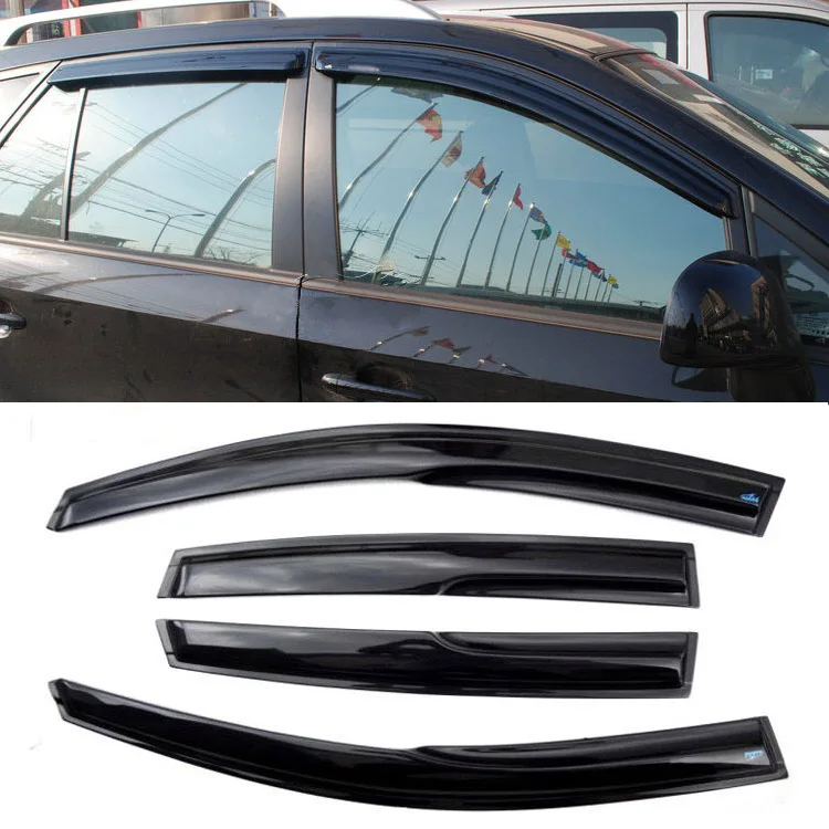 4pcs Windows Vent Visors Rain Guard Dark Sun Shield Deflectors For Kia Carens 2007-2012
4pcs Windows Vent Visors Rain Guard Dark Sun Shield Deflectors For Kia Carens 2007-2012