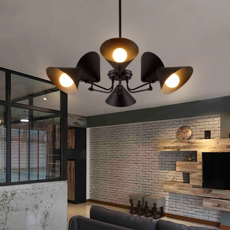 3/6 Heads Industrial Dinner Pendant Light Loft Retro Rotatable Heads Metal Living Room Restaurant Hanging Light Fixtures
3/6 Heads Industrial Dinner Pendant Light Loft Retro Rotatable Heads Metal Living Room Restaurant Hanging Light Fixtures