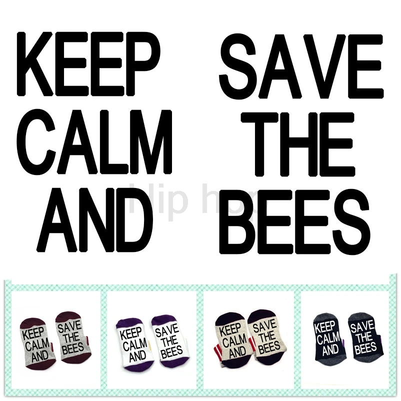 Socks Keep Calm And Save The Bees cotton elastic comfortable unisex Socks Honey socks
Socks Keep Calm And Save The Bees cotton elastic comfortable unisex Socks Honey socks