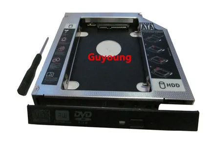 Aluminum 2nd HDD Caddy 9.5mm SATA 3.0 HDD Case Enclosure For Dell Latitude E6320 E6420 E6520 E6330 E6430 E6530 DVD drive Optibay
Aluminum 2nd HDD Caddy 9.5mm SATA 3.0 HDD Case Enclosure For Dell Latitude E6320 E6420 E6520 E6330 E6430 E6530 DVD drive Optibay