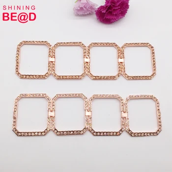 50 pcs/lot New Arrival DIY stainless steel metal rhinestone buckle shaped bikini connector
50 pcs/lot New Arrival DIY stainless steel metal rhinestone buckle shaped bikini connector