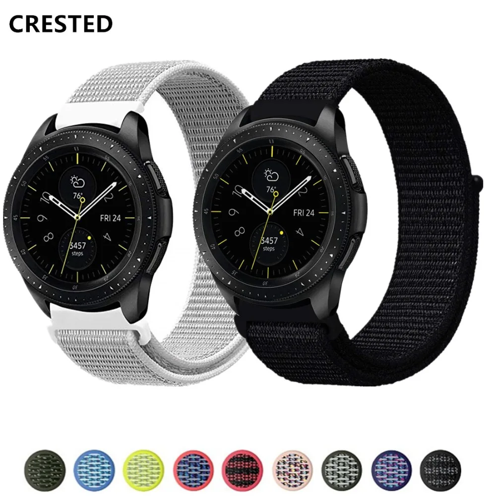 

Gear s3 Frontier Strap For Samsung Galaxy watch 46mm 42mm amazfit bip strap 22mm watch band 20mm correa pulseira bracelet huami