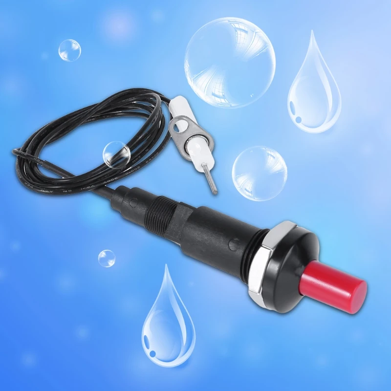Piezo Spark Ignition Set With Cable 1000mm Long Push Button Kitchen Lighters Mar28
Piezo Spark Ignition Set With Cable 1000mm Long Push Button Kitchen Lighters Mar28