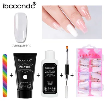 NEW Poly Gel Varnish Set Quick Builder Extension Hard Gel UV LED Lacquer Brush Nail Tips
NEW Poly Gel Varnish Set Quick Builder Extension Hard Gel UV LED Lacquer Brush Nail Tips