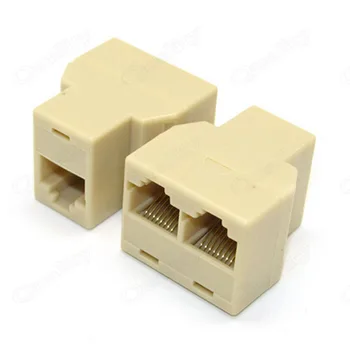 RJ45 Line Splitter Tee Head Cable One With Two Connector Extended Interface Adapter
RJ45 Line Splitter Tee Head Cable One With Two Connector Extended Interface Adapter