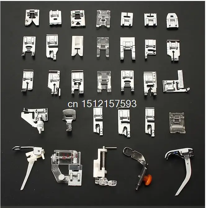 Lowest Price New Domestic Sewing Machine Presser Foot Feet Kit Set 32pcs Free Shipping For Brother Singer Janome
Lowest Price New Domestic Sewing Machine Presser Foot Feet Kit Set 32pcs Free Shipping For Brother Singer Janome