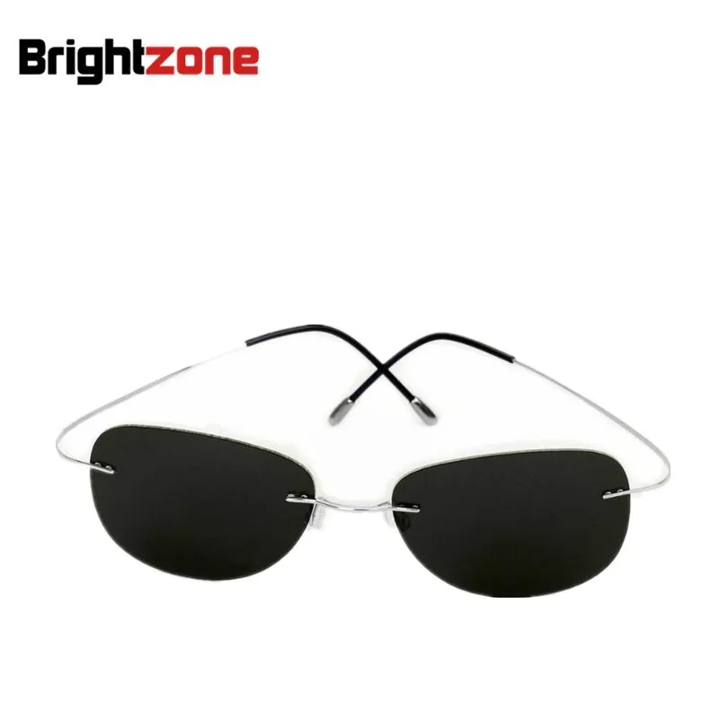 2018 NEW Cool 100% Pure Titanium Rimless Sunglasses Polarized Lenses Grey Super Thin Lenses Sun-shade UV protection UV400 Oculos
2018 NEW Cool 100% Pure Titanium Rimless Sunglasses Polarized Lenses Grey Super Thin Lenses Sun-shade UV protection UV400 Oculos