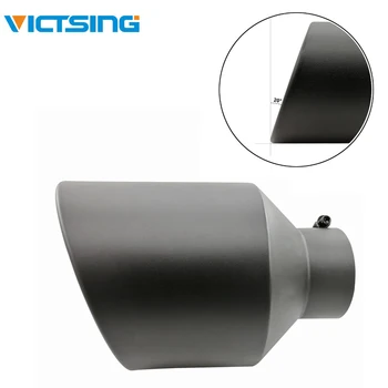 VicTsing 5inch Inlet Tail Throat Universal Stainless-Steel Vehicle Bolt-On Car Rear Exhaust Pipe Black Muffler Auto Accessories
VicTsing 5inch Inlet Tail Throat Universal Stainless-Steel Vehicle Bolt-On Car Rear Exhaust Pipe Black Muffler Auto Accessories