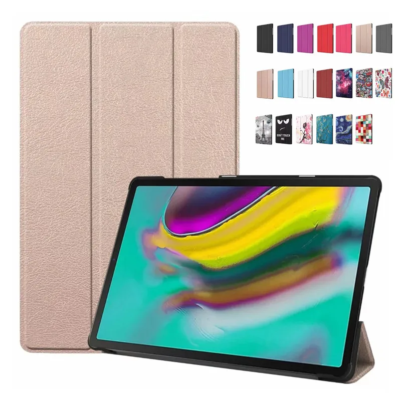 Slim Magnetic Folding Flip PU Case Cover for Samsung Galaxy Tab S5E 10.5 SM-T720 T725 2019 Released Skin Shell+Film+Stylus Pen
Slim Magnetic Folding Flip PU Case Cover for Samsung Galaxy Tab S5E 10.5 SM-T720 T725 2019 Released Skin Shell+Film+Stylus Pen