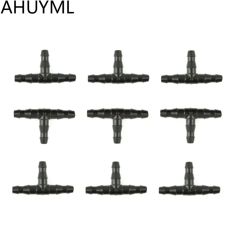 30 Pcs 1/4 '' Irrigation Connector Three Tee Water Pipe Diverter for 4/7mm Hose Automatic Watering Systems T-barbed Connector
30 Pcs 1/4 '' Irrigation Connector Three Tee Water Pipe Diverter for 4/7mm Hose Automatic Watering Systems T-barbed Connector