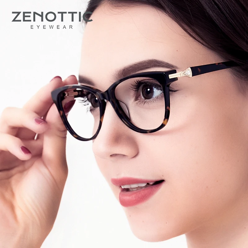 ZENOTTIC Retro Optical Prescription Glasses Frame Women Clear Myopia Eyeglasses Frame Fashion Transparent Spectacles Frames 2019
ZENOTTIC Retro Optical Prescription Glasses Frame Women Clear Myopia Eyeglasses Frame Fashion Transparent Spectacles Frames 2019