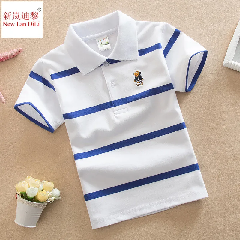 Baby Boy T-shirt Short Sleeve Striped Summer Tops Clothes Cotton Soft For Children 2-14 Years Baby Sport T Shirt Clothing
Baby Boy T-shirt Short Sleeve Striped Summer Tops Clothes Cotton Soft For Children 2-14 Years Baby Sport T Shirt Clothing