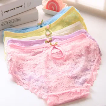 Girls Panties Brand New 3pcs/lot Lace Sexy Teenages Underwear Calcinha Bragas Girls Briefs Hollow Young Underwear Girl Clothes
Girls Panties Brand New 3pcs/lot Lace Sexy Teenages Underwear Calcinha Bragas Girls Briefs Hollow Young Underwear Girl Clothes