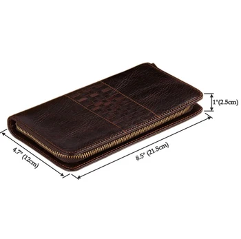 2019 Natural Cowhide Men Clutch Bag Genuine Leather Men Bag Business Men Clutches double Zipper men Clutch Bags Function Wallets
2019 Natural Cowhide Men Clutch Bag Genuine Leather Men Bag Business Men Clutches double Zipper men Clutch Bags Function Wallets