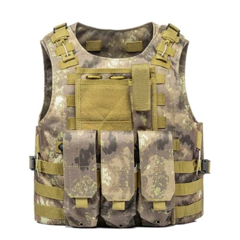 High Quality Molle System Military Tactical Vests Army Airsoft Shooting Paintball Vest for CS Combat Hunting Vest
High Quality Molle System Military Tactical Vests Army Airsoft Shooting Paintball Vest for CS Combat Hunting Vest