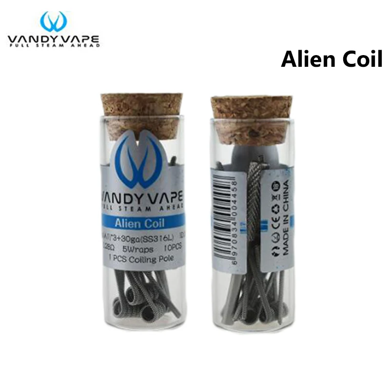 10pcs/bottle Vandy Vape Clapton Helix / Quad Core Fused Clapton / Alpha Braid / Alien Coil/ Fused Clapton Coil
10pcs/bottle Vandy Vape Clapton Helix / Quad Core Fused Clapton / Alpha Braid / Alien Coil/ Fused Clapton Coil