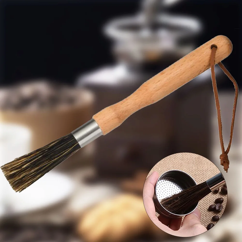 Dusting Kitchen Tools Cleaning Brush Machine Coffee Spoon Artificial Bristle Grinder | Дом и сад