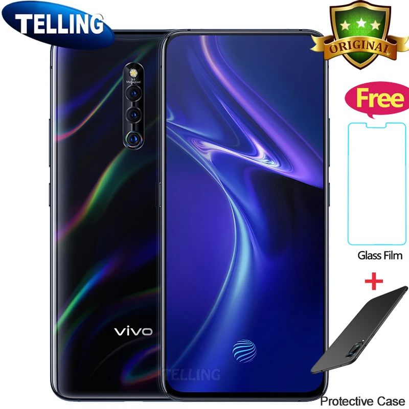 In Stock Vivo X27 Pro Mobile Phone 4G LTE Android 9.0 Snapdragon 710 Octa Core 8+256G Screen Fingerprint HiFi 6.7" FHD+ 48MP Cam
In Stock Vivo X27 Pro Mobile Phone 4G LTE Android 9.0 Snapdragon 710 Octa Core 8+256G Screen Fingerprint HiFi 6.7" FHD+ 48MP Cam
