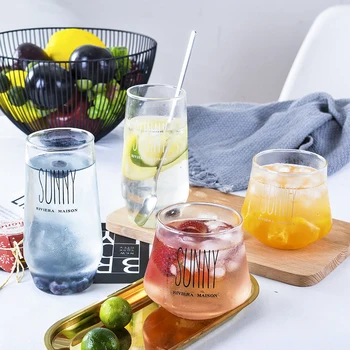 Glass Tea Cup Tumbler Coffee Mug Decanter Lucency Water Bottle Breakfast Milk Juice Cups Long Island Tea Wine Cup Drinkware 1pcs
Glass Tea Cup Tumbler Coffee Mug Decanter Lucency Water Bottle Breakfast Milk Juice Cups Long Island Tea Wine Cup Drinkware 1pcs