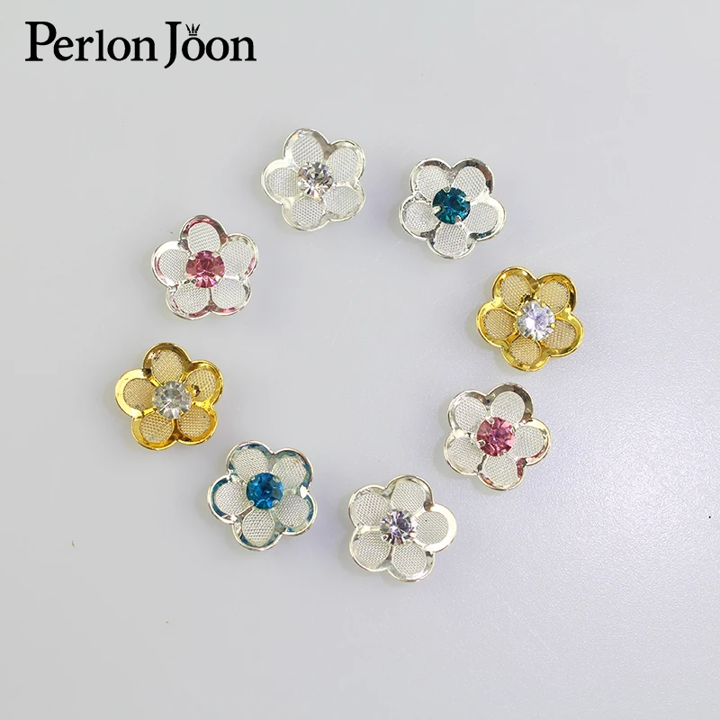 10pcs 15mm crystal flower rhinestone button flat clothing button decoration for women's clothing accessories NK034
10pcs 15mm crystal flower rhinestone button flat clothing button decoration for women's clothing accessories NK034