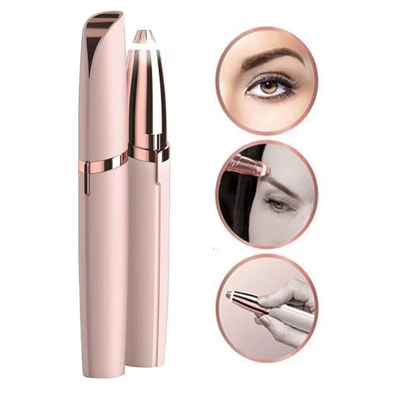 Multifunction Eyebrow Hair Remover Epilator Mini Eyebrow Shaver Razor Instant Painless Portable Epilator Shaving Eyebrow Trimmer
Multifunction Eyebrow Hair Remover Epilator Mini Eyebrow Shaver Razor Instant Painless Portable Epilator Shaving Eyebrow Trimmer