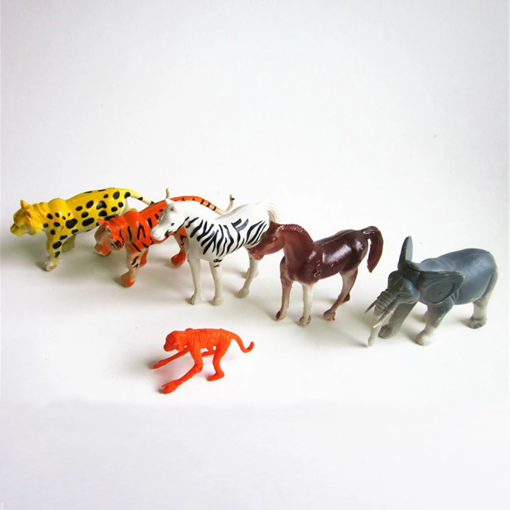 Plastic Zoo Animal Figure Tiger Leopard Hippo Giraffe Kids Toy Lovely Animal Toys Set Gift For Kids 6PCS/set
Plastic Zoo Animal Figure Tiger Leopard Hippo Giraffe Kids Toy Lovely Animal Toys Set Gift For Kids 6PCS/set