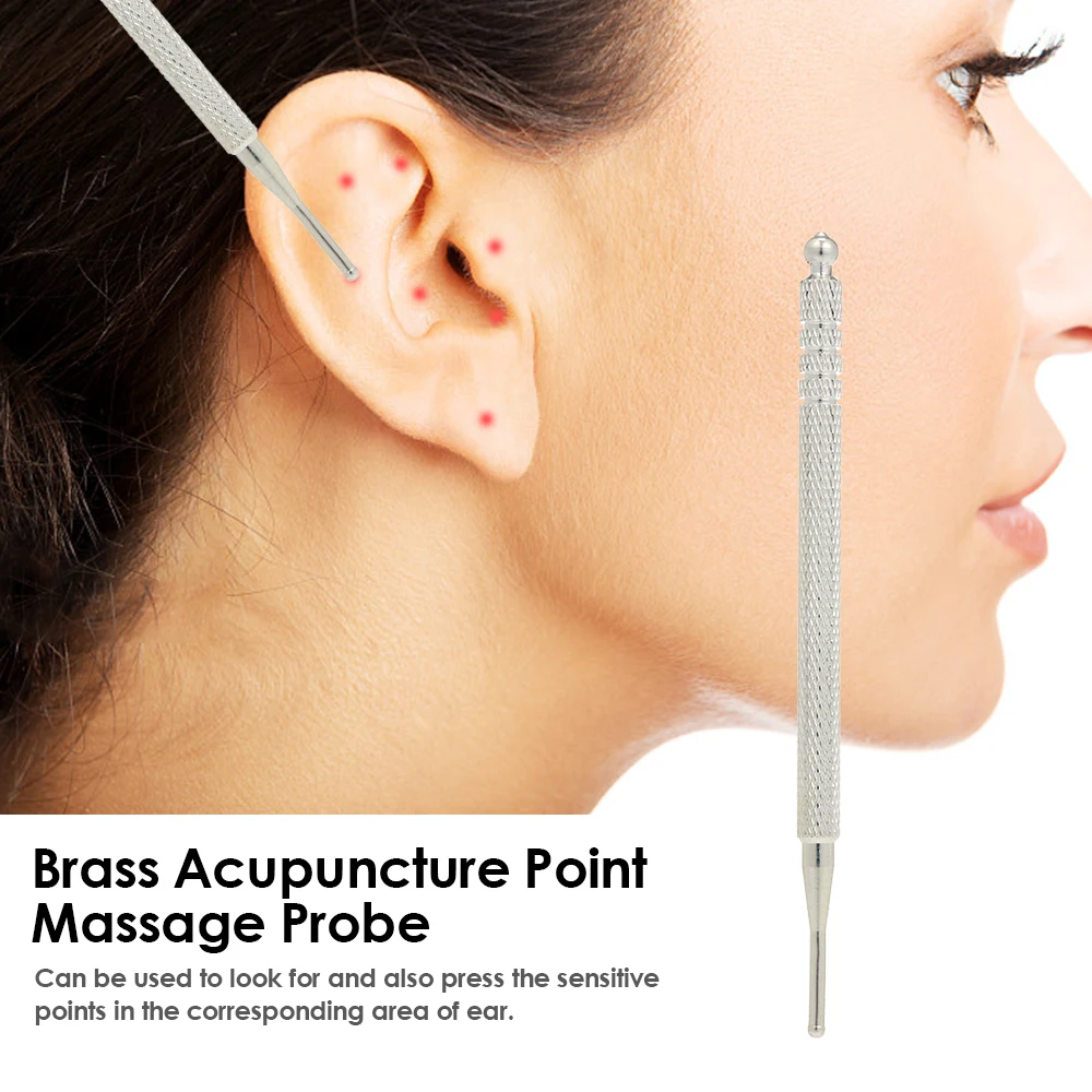 Ear Probe Stainless Steel Acupuncture Point Probe Ear Massage Detection Auricular Point Pen Health Care
Ear Probe Stainless Steel Acupuncture Point Probe Ear Massage Detection Auricular Point Pen Health Care